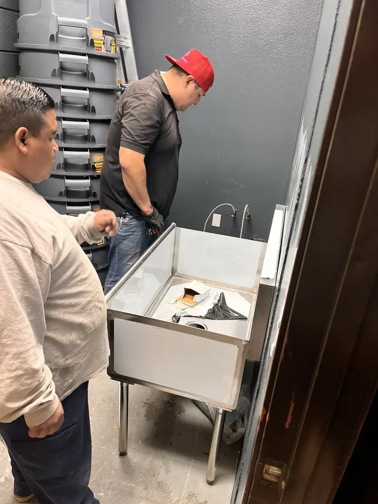 Commercial plumbing and sink installation in Scottsbluff